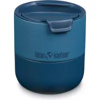Klean Kanteen Insulated Rise Lowball 1010166 Trinkbecher mit Flip Deckel, Stellar, 296 ml