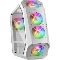 Mars Gaming MC51W, PC, Weiß, ATX, micro ATX, Mini-ITX, 16,2 cm, 37,5 cm, 4x 120 mm