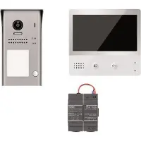 Indexa Video-Türsprech- VT200 SET AB1 anlagen-Set AP 1-m.Touch-Monitor 28380