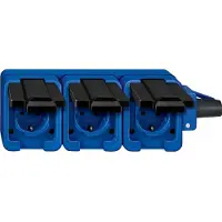 Merten SCHUKO-Steckdose 3f.bl 229393