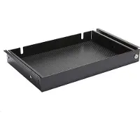 MonLines NTH002B Laptop Schublade unter dem Tisch mit Schloss, schwarz