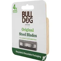 Bulldog Original Rasierklingen Stahl 4er Pack