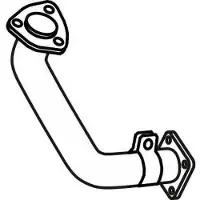 VEGAZ Abgasrohr FORD,MAZDA MZR-165 1567129,WLG240500A