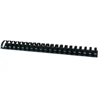 Office Products Binderücken, A4, 38 mm (350 Blatt), 50 Stück, schwarz
