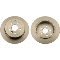 TRW Bremsscheibe DF6129 hinten, voll, 1 Stück