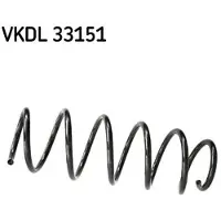 Skf Fahrwerksfeder VKDL 33151 für Fiat Citroën Peugeot Fiorino Qubo Nemo