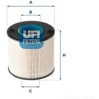 Ufi Kraftstofffilter 26.085.00