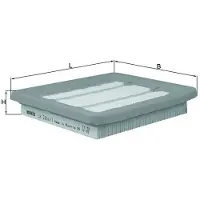 MAHLE ORIGINAL Luftfilter LX 2868/1