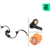 OPTIMAL ABS Sensor Raddrehzahl Hinten Rechts für HONDA CR-V III (RE) 06-S346