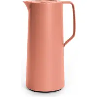 EMSA Isolierkanne "Motiva", 1 l, (1 St.), Quick-Press-Deckel, Einhandbedienung, 12h warm/24h kalt, Glaskolben
