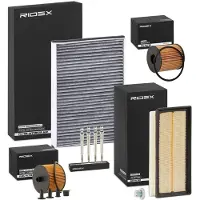 RIDEX Inspektionspaket Filterset für CITROËN C5 III Kombi (RW) passend für PEUGEOT 407 SW (6E) 407 (6D) 407 SW Kasten / Kombi (6E)