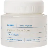 Korres Greek Yoghurt Probiotic SuperDose Face Mask 100 ml Gesichtsmaske
