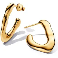 Pandora 263290C00 Damen-Creolen V-Form Goldfarben