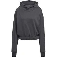 Adidas Sweatshirt mit kurzer Kapuze, Damen Studio Lounge