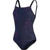 Speedo Damen Badeanzug SPDSCU AMBERGLOW PT 1PC AF BLU