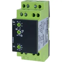 TELE E3ZM20 12-240V AC/DC Tidsrelæ Multifunktionel 1 stk 2 x omskifter