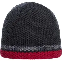 Eisglut Unisex Frost Strickmütze GRAFIT/ROT