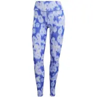 Adidas Damen Tight Optime Essentials Allover Print Flower Tie-Dye