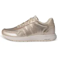 Woden Damen Lowtop-Sneaker Nora Metallic 27884-37, 27884-38, 27884-39, 27884-40, 27884-41, 27884-42 WOD-WL743 gold 37