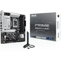 Asus PRIME B860M-A WIFI, Intel, LGA 1851 (Socket V1), Intel Core Ultra (Series 2), LGA 1851, DDR5-SDRAM, 256 GB