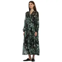 Scotch & Soda 179580 Langarm-midikleid