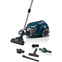 Bosch BGC41XFMLY, 750 W, Zylinder-Vakuum, Trocken, Beutellos, 2,4 l, Hygienefilter