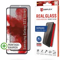 Displex Displayschutz aus gehärtetem Glas Privacy für das Samsung Galaxy S21 Ultra