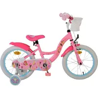 Disney Princess Volare Disney Kinderfahrrad für Mädchen - 16 Zoll in Rosa für Kinder von 4 bis 6 Jahren