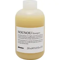 Davines Nounou Shampoo, 250 ml, Shampoo, Unisex, Sprödes Haar, trockenes Haar, Ernährung, Schutz, Glanz, Weichmachend, Flasche