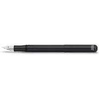 Kaweco Füller LILIPUT, Feder F, aus Aluminium, schwarz