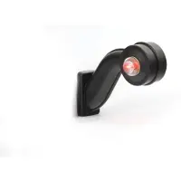 Wasa Umrissleuchte 152P LED Rechts kurze Stange 250mm rot/weiß 12-24V