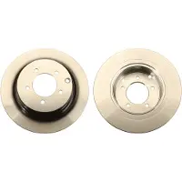 TRW Bremsscheibe DF6177 hinten, voll, 1 Stück