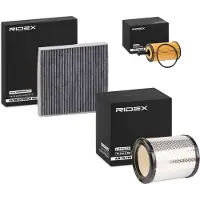RIDEX Filterset Inspektionspaket Filtersatz für CITROËN Berlingo / Berlingo First (MF, GJK, GFK) passend für PEUGEOT PARTNER Combispace (5F)