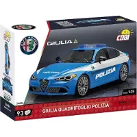 COBI Giulia Quadrifoglio Polizia, Bausatz, 6 Jahr(e), Kunststoff, 93 Stück(e)