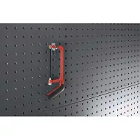 Bott Haken Tiefe 50 x Durchmesser 6mm schmale Platte für Lochplatten 5 St. / VE - 14001098