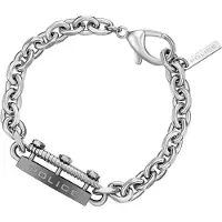 Police PEAGB2211214 Herren-Armband Bolt Edelstahl