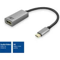 ACT AC7010 USB-C auf HDMI-Adapter Weiblich