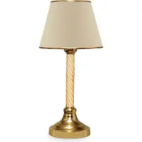 Opviq , AYD- AYDAXL, Beige, Schreibtischlampen, 22 x 14 cm, 100% Plastik