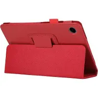 Cover-Discount Galaxy Tab A9 - Bi-fold Stand Etui rot