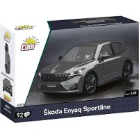COBI Škoda Enyaq Sportline, Bausteine, 6 Jahr(e), 92 Stück(e)