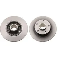 TRW Bremsscheibe DF6182 hinten, voll, 1 Stück