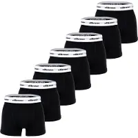 Ellesse Herren Boxer Shorts, 7er Pack - Scopello 7 Pack Boxer Shorts, Logo, Cotton Stretch