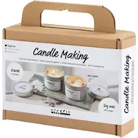 DIY - Candle Casting - Soy Candle w/Aventurin & Amethyst (977753)