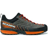 Scarpa - Approach-Schuhe - Mescalito Titanium Mango für Herren aus Leder - Größe 43 - Orange