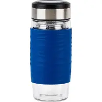EMSA Becher TEA MUG Thermo-Teebecher 0,4 Liter EMSA Blau