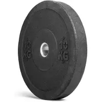 Gymstick Hi-impact 10kg Olympiascheibe Schwarz 10 kg Schwarz 10 kg