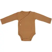 Babys Only Baby Body Langen Ärmeln Pure Caramel - 50