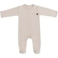 Babys Only Strampler Mit Füßen Melange Warm Linen - 56