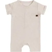 Babys Only Strampler Kurzer Ärmeln Melange Warm Linen - 50