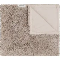 Babys Only Gitterbettdecke Snow Taupe